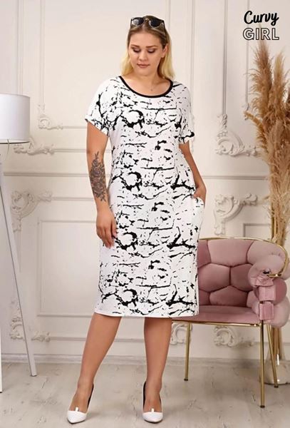 Picture of PLUS SIZE STRETCH DRESS